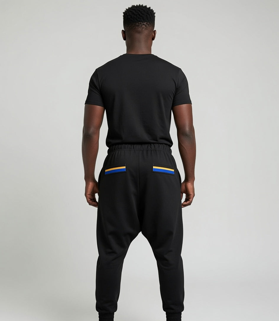 Pantalon Streetwear Asymétrique – L' AUDACE FIMBU SPIRIT