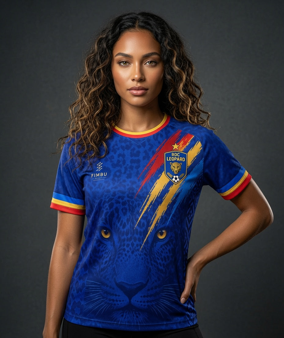 Maillot RDC "Fimbu Léopard" – Édition Collector
