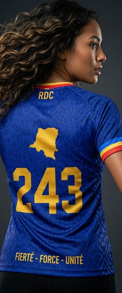 Maillot RDC "Fimbu Léopard" – Édition Collector