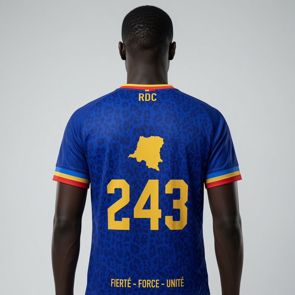 Maillot RDC "Fimbu Léopard" – Édition Collector