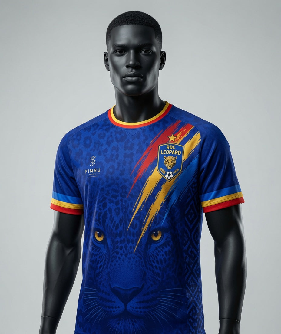 Maillot RDC "Fimbu Léopard" – Édition Collector