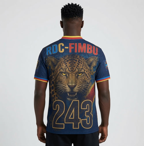 Maillot RDC Fimbu Spirit – L' Attaque du Léopard (Édition Collector)