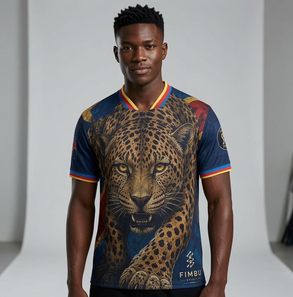 Maillot RDC Fimbu Spirit – L' Attaque du Léopard (Édition Collector)